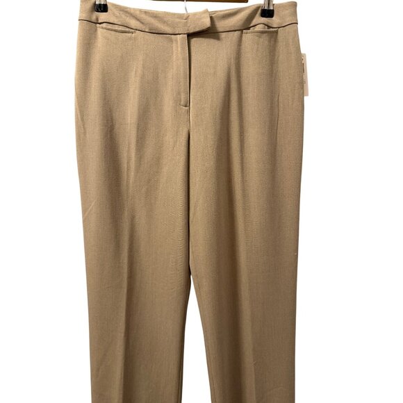 Pendleton Womens Beige Straight-Leg Trousers Size 10 Women Pants. NWT - Picture 12 of 12